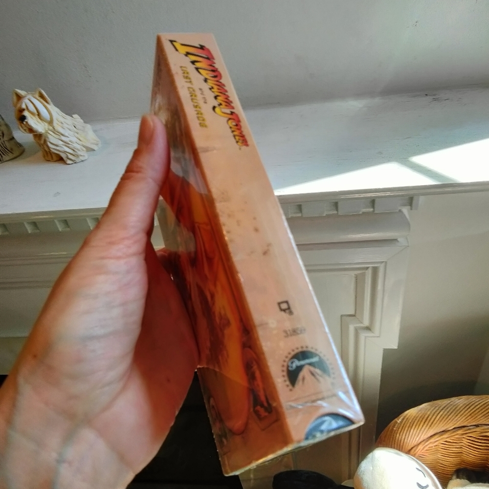 RARE Sealed VHS tape Indiana Jones and the Last Crusade vintage - Picture 5 of 6